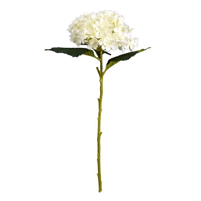 19" Mini White Hydrangea Spray 3/Pk