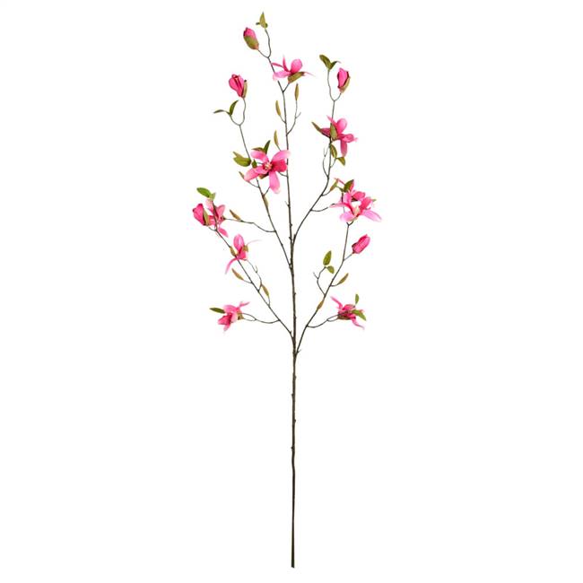 39" Mini Fuchsia Magnolia Spray 3/Pk