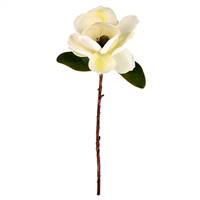 20" White Single Magnolia Pick Pk/3