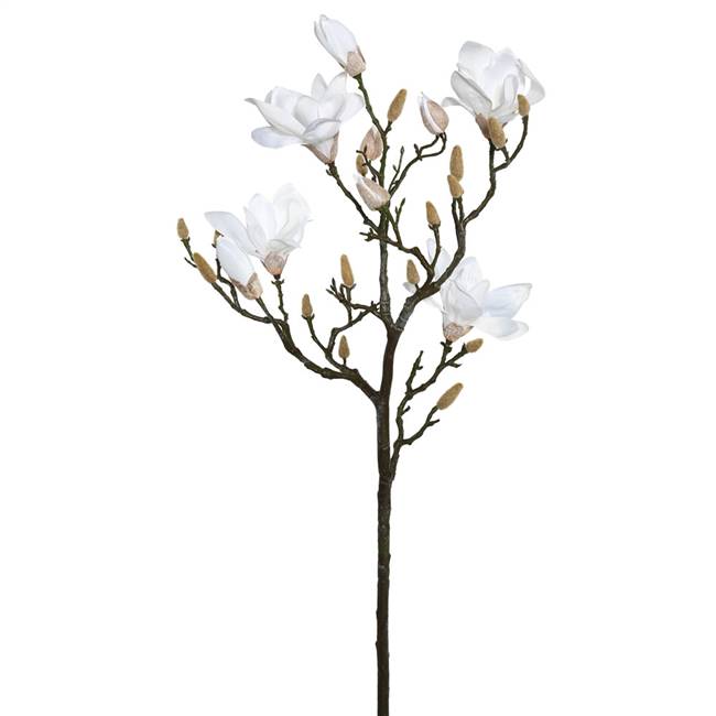 42'' Magnolia Spray-White