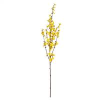 40" Yellow Cruciate Flower Spray (Pk/3)