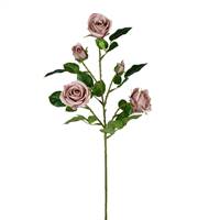 28" Dusty Gray Rose Spray (3/pk)