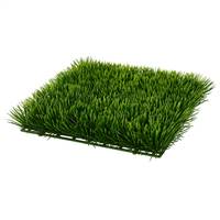 11x11x2.5" Green Grass Mat UV Coat 2/Pk