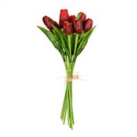 14" Red Tulip Bundle Pk/2