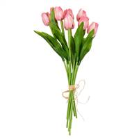 14" Pink Tulip Bundle Pk/2