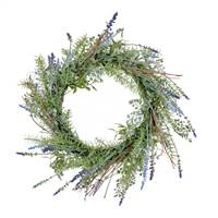 21" Lavender Wreath