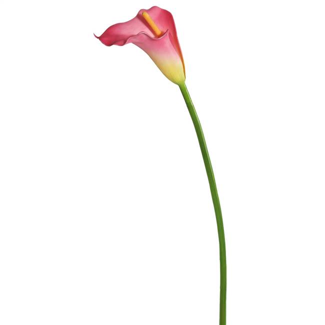 28" Calla Lily Pink Large Stem