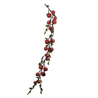5' Green/Red Country Apples Garland