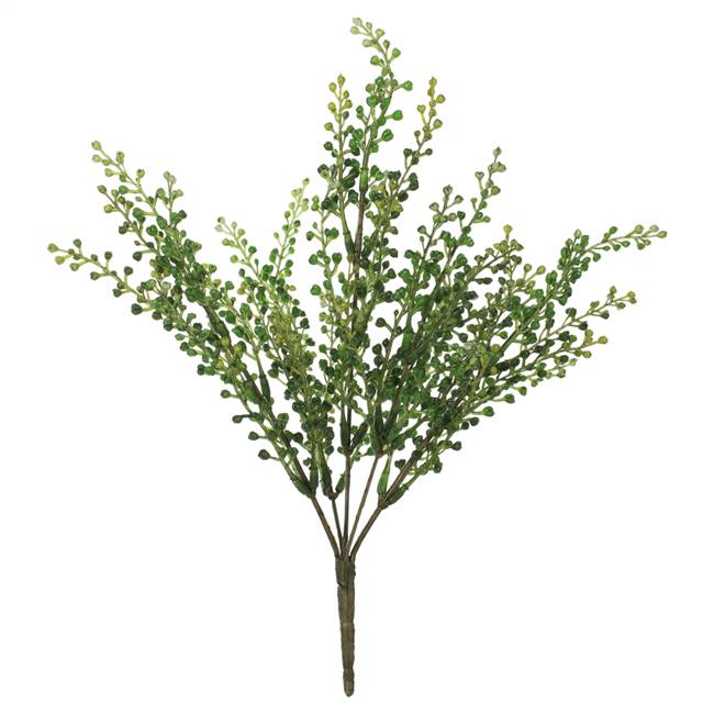 12.5" Green Eucalyptus Bush Spray