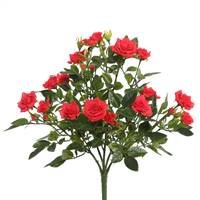 15" Red Mini Diamond Rose Bush