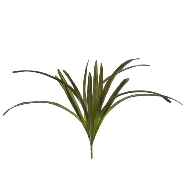 32" Green Orchid Leaves Bush