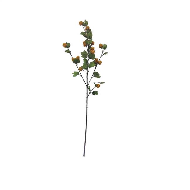 39" Mustard Hop Branch (2/Pk)