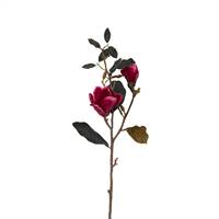 31" Magnolia Stem-Burgundy