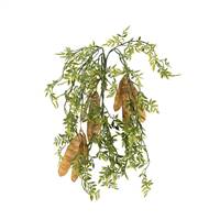 21" Ficus & Sweet Pea Bush X 3-Grn/Ylw