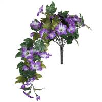 22" Purple Petunia Bush