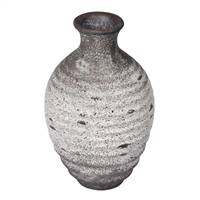 6.5" Gray Terracotta Vase