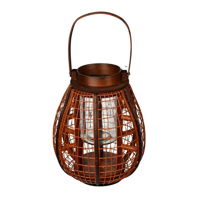 12" x 9" Iron Wire Lantern