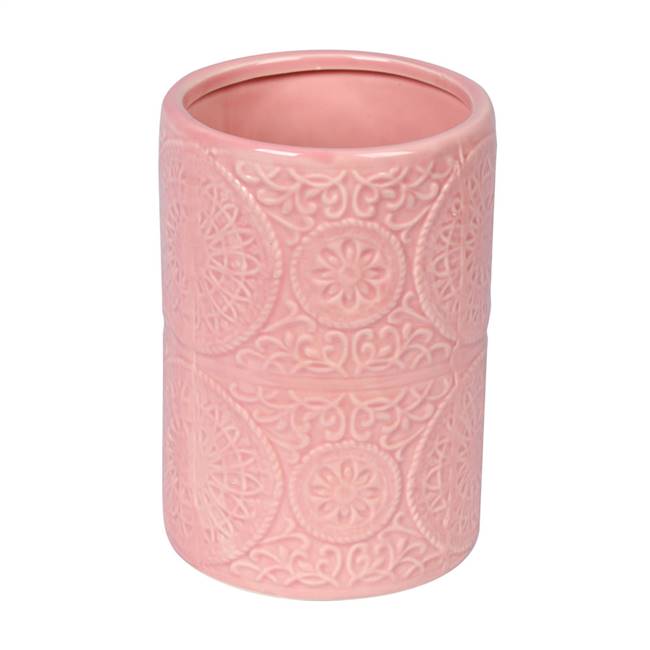 6.75" Sand Pink Ceramic Pot