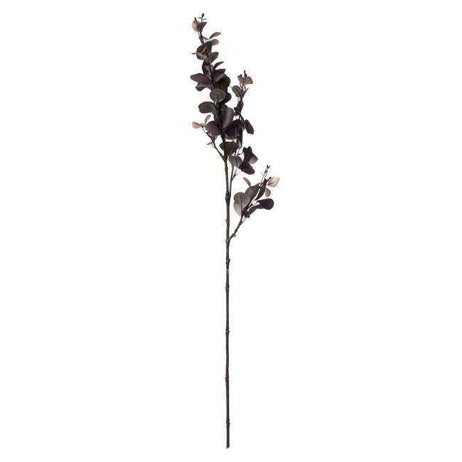 32" Purple Eucalyptus Leaf Spray Pk/3