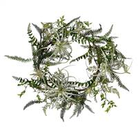 24" Green Fern Wreath