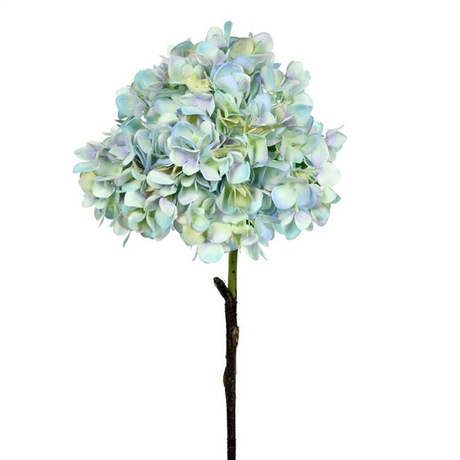 27" Blue Hydrangea Spray