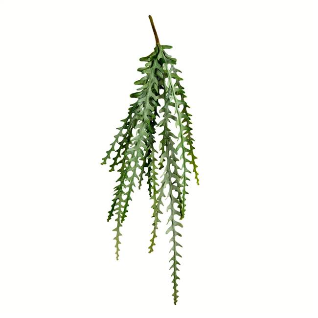 37" Green Fern Bush