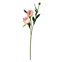 16" Pink Peony Spray 6/Pk