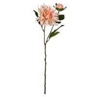 17" Peach Dahlia Spray 6/Pk