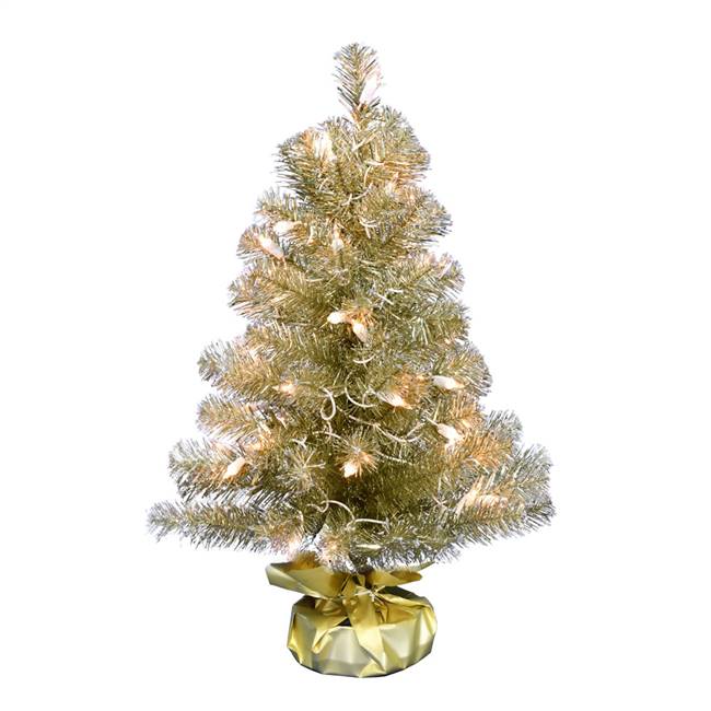 2' x 16" Champagne Tinsel Dura-Lit 50CL