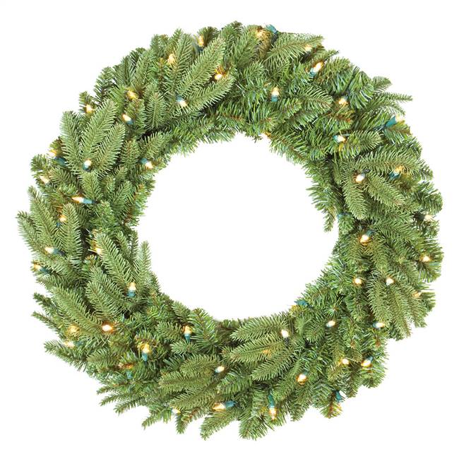 36" Asheville Fraiser Wreath 100Clear