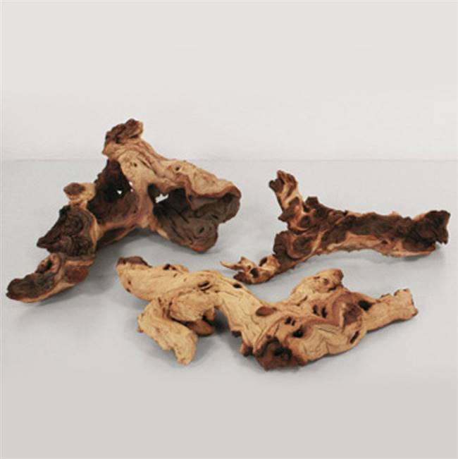 39Lb Natural Petrified Driftwood +/-15Pc