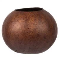 6-7" x 6-8" Brown Bacacuia Gourd