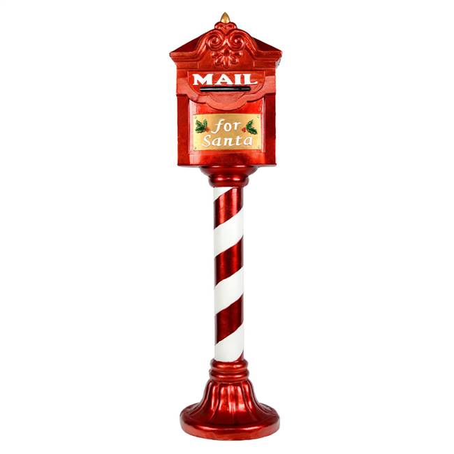 36" Mail For Santa Candy Cane Sign