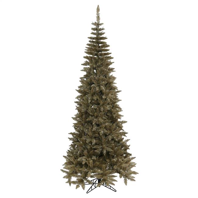 9'x46" Tinsel Ant. Champagne Fir 1798T