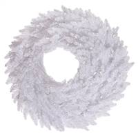 24" White Fir Wreath 210T