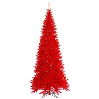 9'x46" Red Slim Fir Tree 1798T