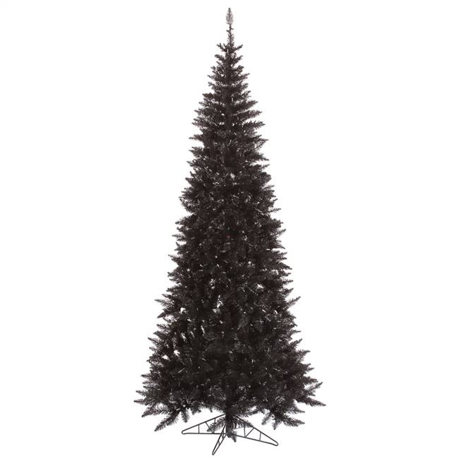 9'x46" Black Slim Fir Tree 1798T
