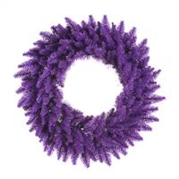 24" Purple Fir Wreath 210T