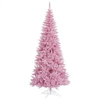 7.5'x40" Pink Slim Fir Tree 1238T