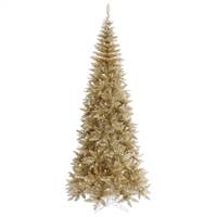 9'x46" Tinsel Champagne Slim Fir 1798T