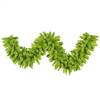 9'x14" Flocked Lime Fir Garland 210T