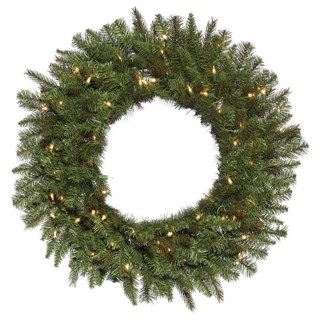 36" Carlsbad Fir Wreath Dura-Lit 100CL