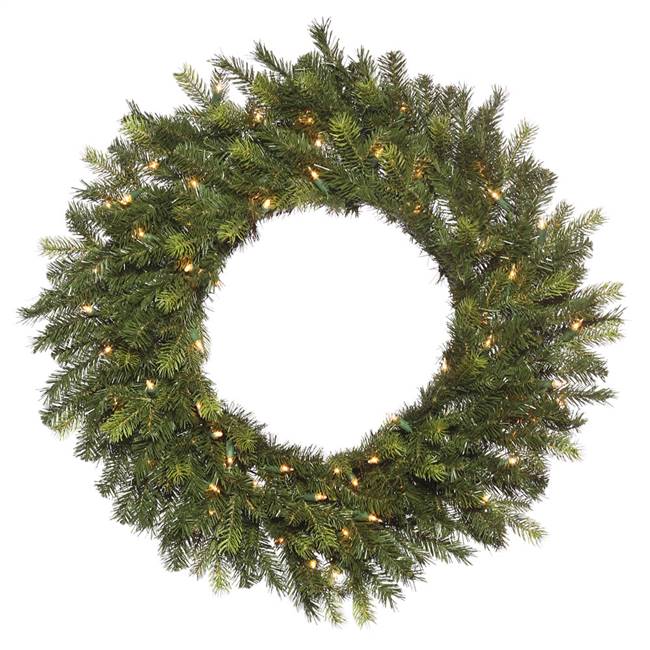 30" Oak Frasier Fir Wreath Dura-Lit 70CL