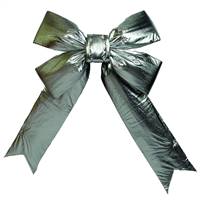 12" x 15" Silver Indoor Bow 3.5"Size