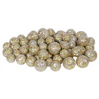 20-25-30MM Champagne Glitt Ball 72/Bag