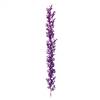 6' Purple Glitter Berry Garland Outdoor