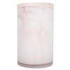 10" Almondine Cylinder Glass Container