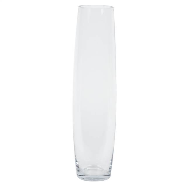 16" Clear Torpedo Vase