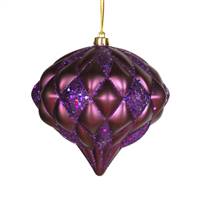 5.7" Plum Matte-Glitter Diamond