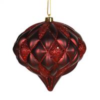 5.7" Burgundy Matte-Glitter Diamond
